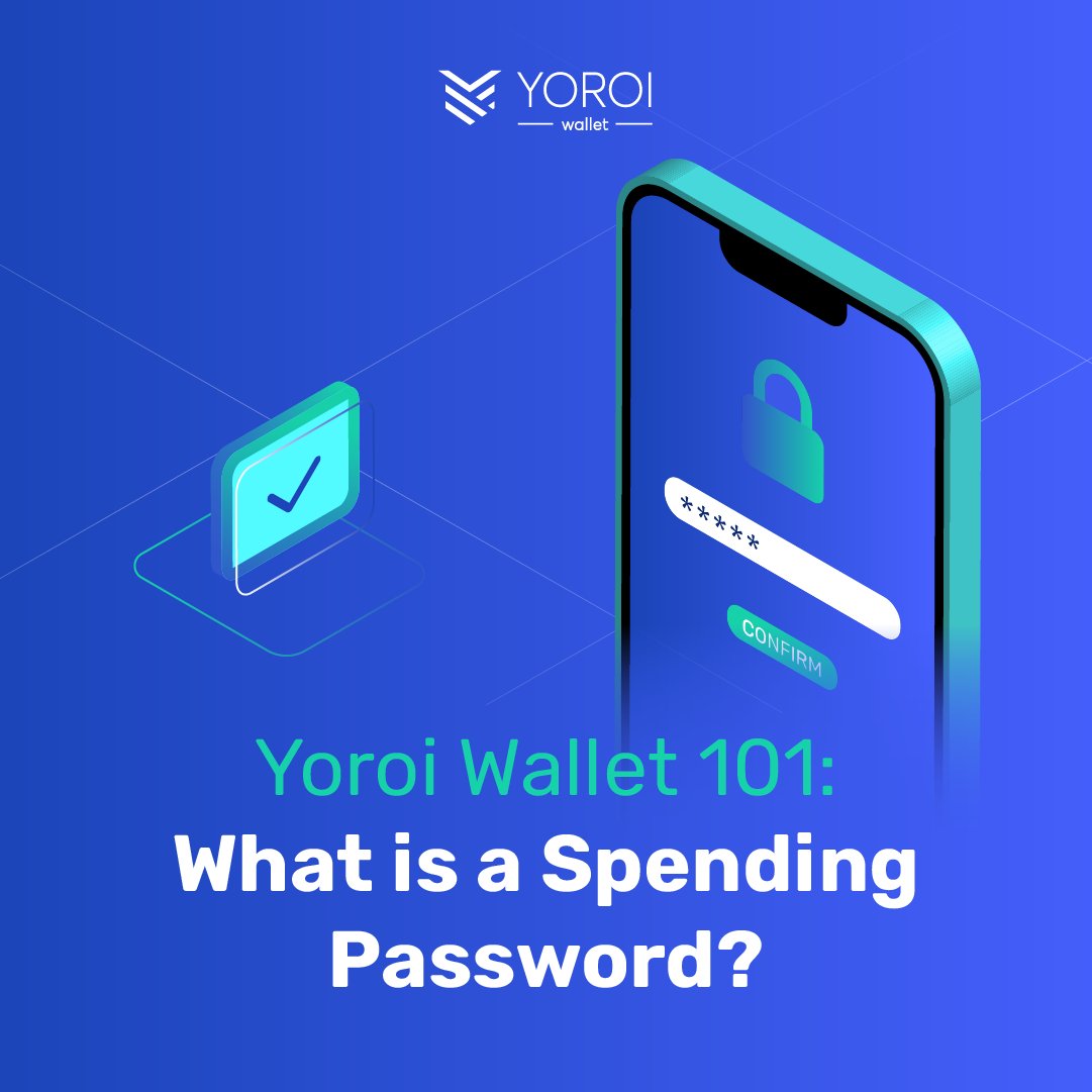 emurgo_io's tweet photo. .@YoroiWallet is an open-source #Cardano community wallet that is #CIP30 compatible with other Cardano #dApps.
A spending password is an additional layer of security to ensure that your Cardano $ADA and #crypto will be kept safe. https://t.co/JG3Rv4IZVF