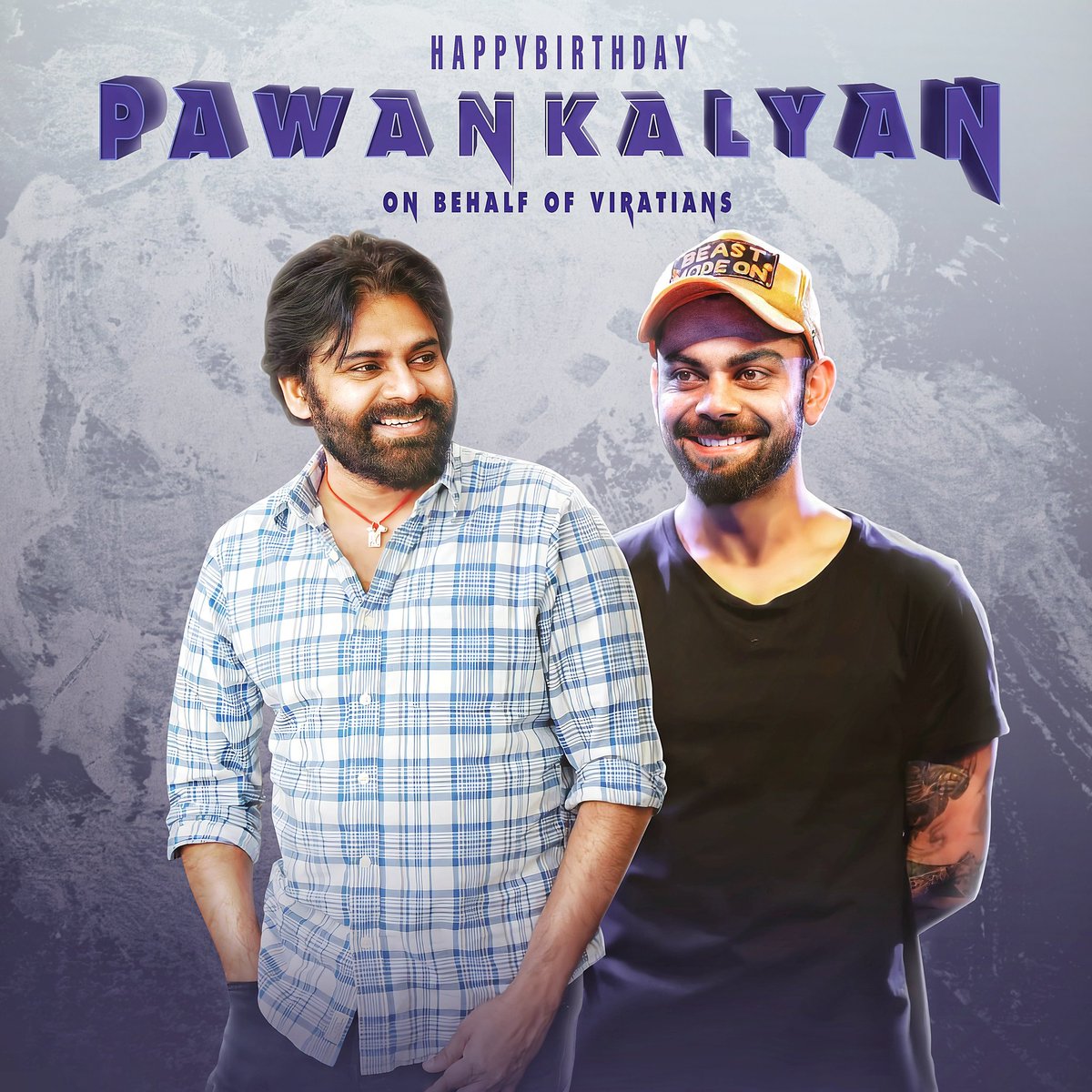 TrendVirat's tweet photo. Wishing The Power Star🌟
@PawanKalyan A Very Happy Birthday 
On Behalf of Viratians😎🔥

All The Best For Your Upcoming Projects

#HBDJanasenaniPawanKalyan • @imVkohli https://t.co/92FDNBnx5Y