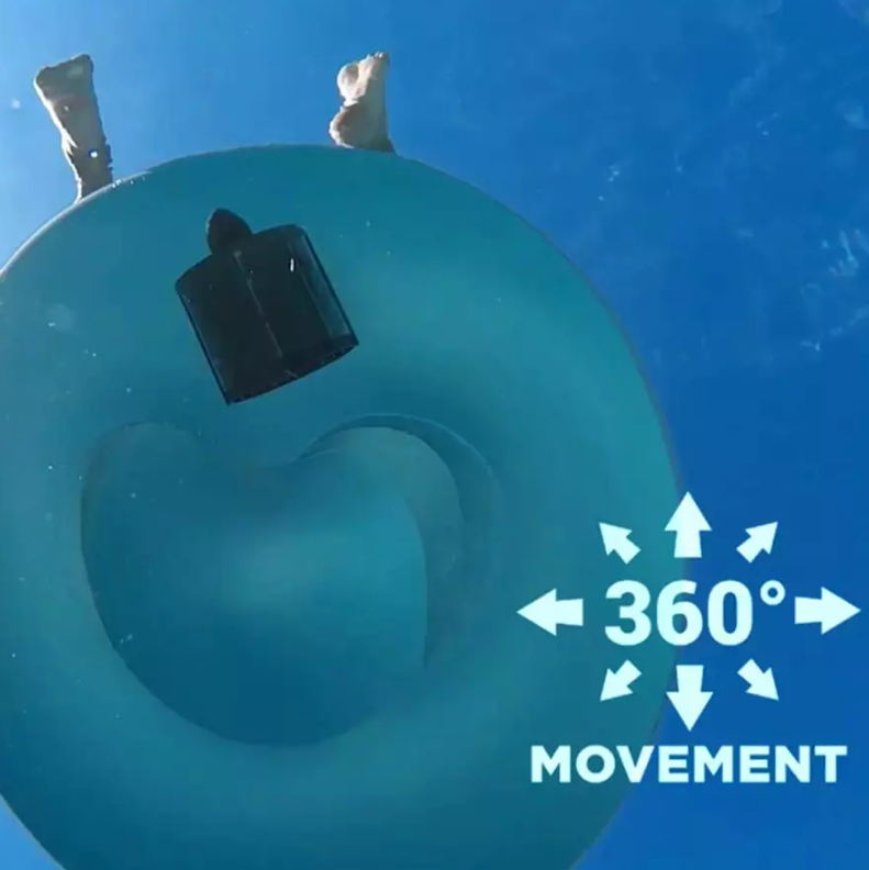 Enjoy the last month of summer in style 😎 Cruise around the pool with the Tube Runner Motorized Pool Tube!