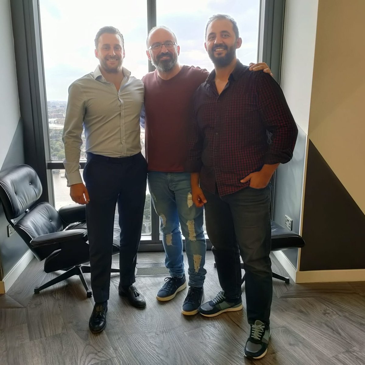 alionventure's tweet photo. Danny is the director of a specialist recruitment firm. 
Ibrahim is the founder of a leading Metaverse startup. 
We are all #level39 connected. #ukstartup #wishlistalerts https://t.co/hn2cRGoFSp