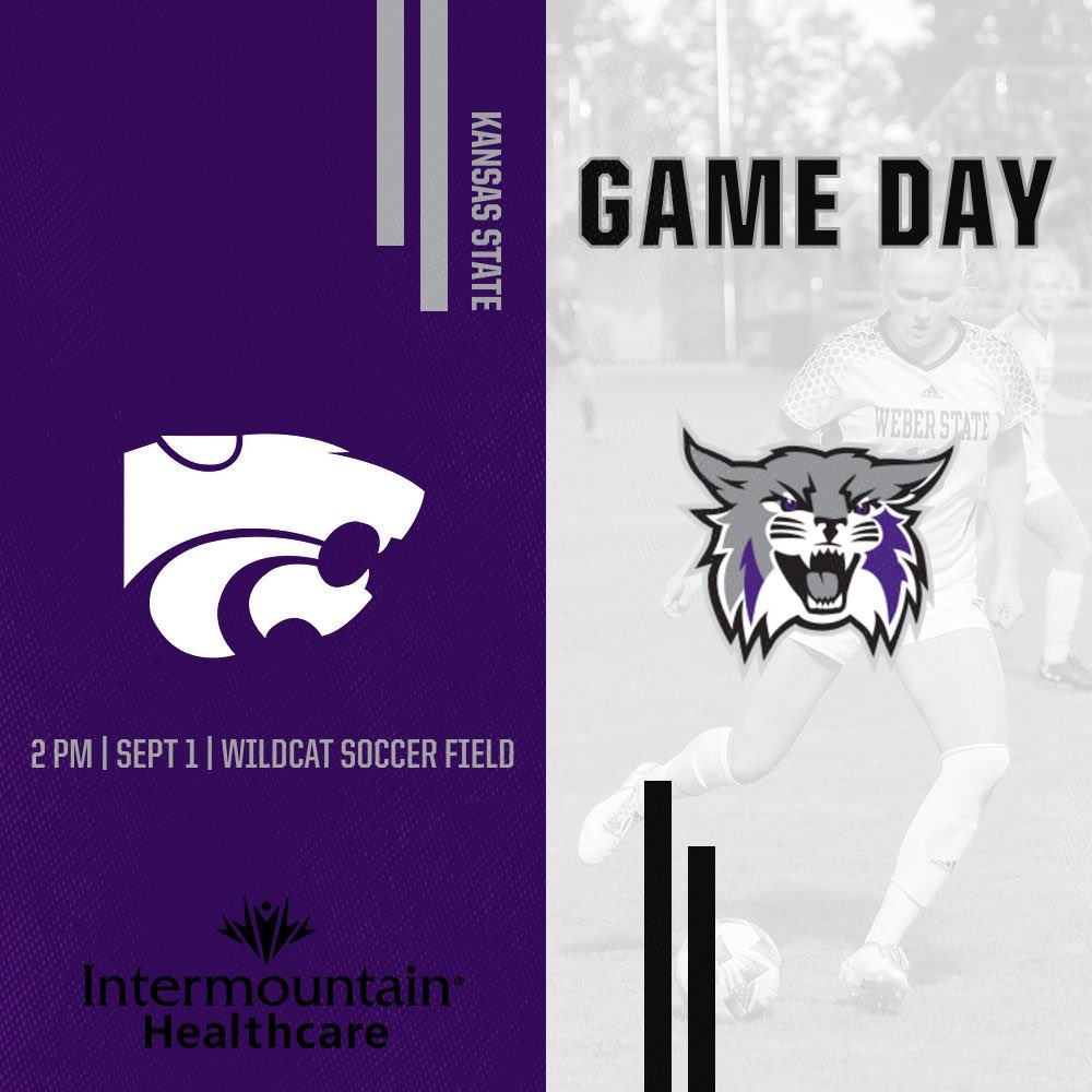 Game Day 😼

🆚 Kansas State
📍Wildcat Soccer Field 
⏰ 2:00 PM

Will be streamed on ESPN+

#WeAreWeber