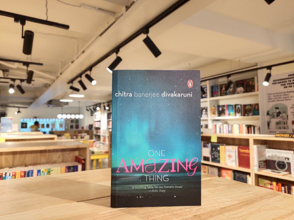 kunzum's tweet photo. The magnificent work of fiction #OneAmazingThing reminded us that everyone has an astonishing thing to speak about. @cdivakaruni  we're curious about that one amazing thing you have to share 😃 Let’s listen to each other at @kunzum 
#kunzumbooks https://t.co/l6IfCvMdn0