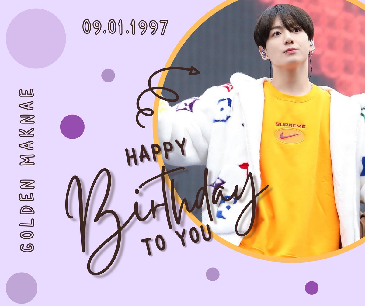 We can’t let the day end without greeting our 🌟golden maknae🌟 — <a href="/BTS_twt/">방탄소년단</a> Jeon Jungkook — a very HAPPY BIRTHDAY! 🥳🎂

We wish you the best of everything and hope that you continue to be our shining purple light 💜✨

#HappyJungkookDay
#OurPurpleLightJK
#WithYou #JKDAY