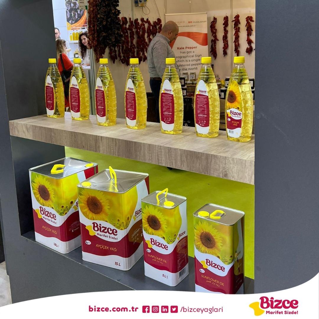 bizceyag's tweet photo. WorldFood İstanbul 2022 bugün kapılarını açtı. Salon 2 Stand A551'de sizleri bekliyor olacağız. #KadooğluYağ #Bizce #WorldFoodİstanbul #WorldFood2022 https://t.co/ycDq5pkkgB