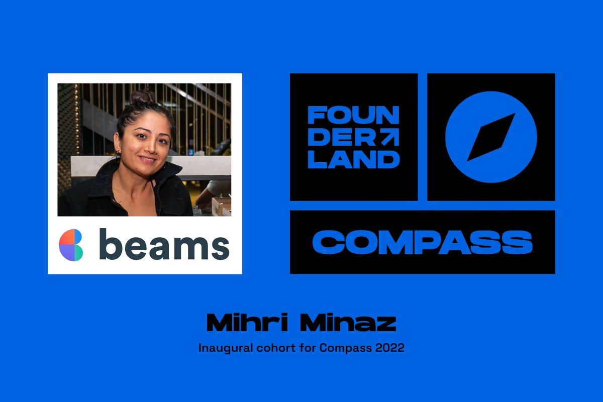 Sharing the highlight of the day: I’ve been accepted into Compass by <a href="/Founderland_/">Founderland</a>! Together we can and will break down barriers to create a more inclusive standard for entrepreneurship. We will move the needle to get more than 0.5% of women of colour founders funded!