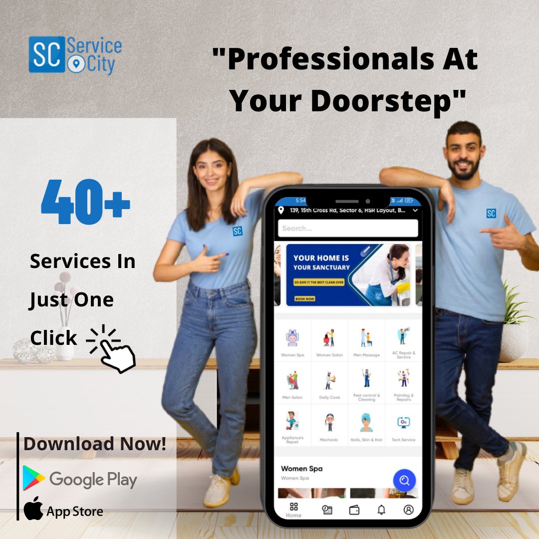 ServiceOCity's tweet photo. Looking for professional service providers near you?
Book from ServiceOCity now!
β
40+ reliable services
β
2000+ verified experts
#letsbeginthechange #serviceocity #serviceprovider #beauty #massagespa #salonhair #mechanic #painter #carpenter #housekeeping #bangalore https://t.co/UsCmnX0lkk
