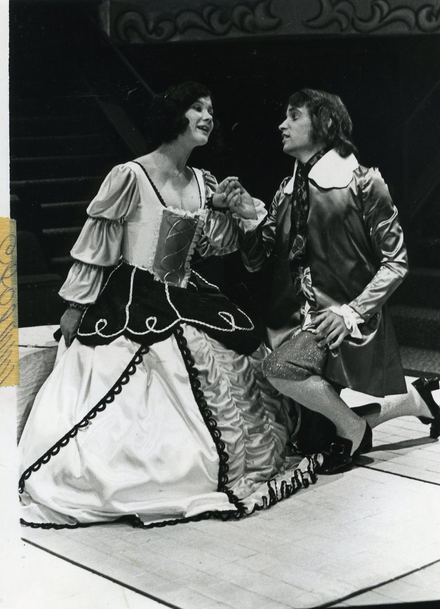 Today’s #TBT: a couple of snapshots from MMNT’s original production of THE MISER in the 1972-73 season. Tickets for our 50th anniversary production of THE MISER go on sale soon, and we can’t wait to celebrate with you! #MMNT50th #stedwardsuniversity @seuartshum @stedwardsu
