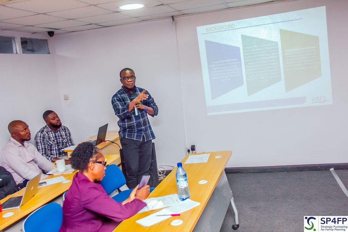 nighealthwatch's tweet photo. ''Governments are beginning to pay keen interest in Universal Health Coverage, however, for there to be any meaningful investments in healthcare, you must have data to make informed decision, this is why this report is key''- @EN_Sambo, Principal Technical Officer, @HSCLimited. https://t.co/MhW2GGWctx