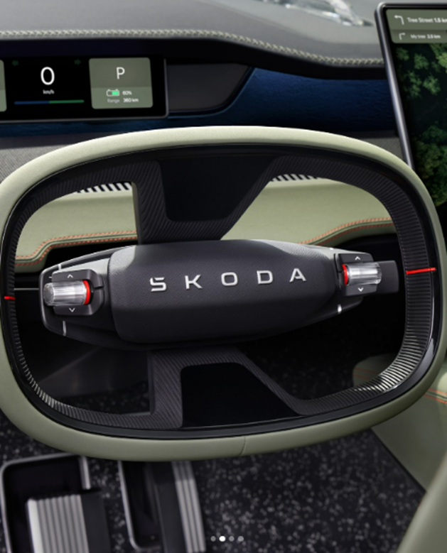 dmkeithgroup's tweet photo. The All New ŠKODA VISION 7S, an all electric SUV, with a range of up to 370 miles and showing off the New ŠKODA logo! 😀🌟

This is an exciting direction for ŠKODA, so keep an eye out for more details regarding this amazing car!

#DMKeith #TeamTartan #ŠKODA #VISION7S #future https://t.co/utLECz9BP5
