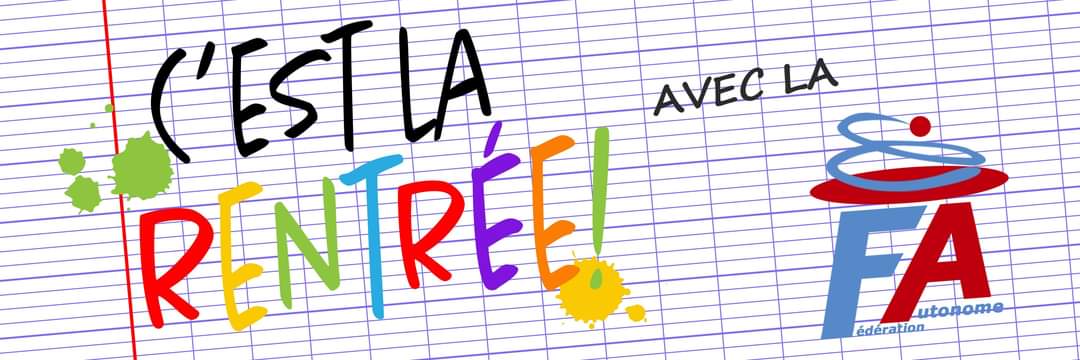 FederationAuto's tweet photo. #Rentree2022 la @FederationAuto souhaite bon courage à tous ses collègues de @education_gouv et des collectivités territoriales pour cette rentrée scolaire 2022/2023.
C'est également la rentrée à la @FederationAuto avec le début de la campagne pour les #ElecPro22 https://t.co/05rYK4DwRk