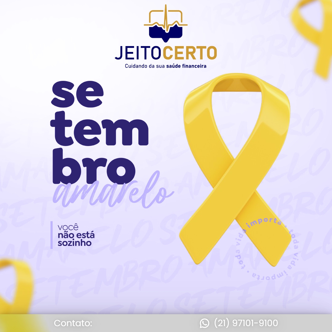 JeitoCertoConta's tweet image. O mês de setembro é dedicado a vida, a prevenção de suicídio e você pode fazer muito por quem pode estar vivendo essa situação.

A sua compreensão e 🥰 carinho pode evitar que uma vida acabe!

Decida ajudar!!! 🤗

Contato:(21) 97101-9100

#contabilidademédica #SetembroAmarelo