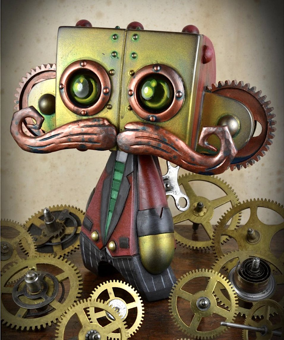 toysrevil's tweet photo. #toynews on #TOYSREVIL: https://t.co/Ja0fZyMXdQ
Preview of pieces by #DoktorA for #DesignerConUK 2022 (Sept 3-4).
Updates on TWT via @mechtorians!
#steampunk #DCONUK2022
#DesignerConUK2022
#toyblog #toysblog
#toysrevilblog https://t.co/WMa6x1bxal