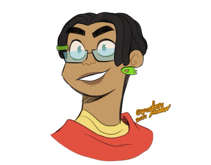Tucker n Sam (Sam's pronouns are they/them!!)#reaperhigh #DannyPhantom 