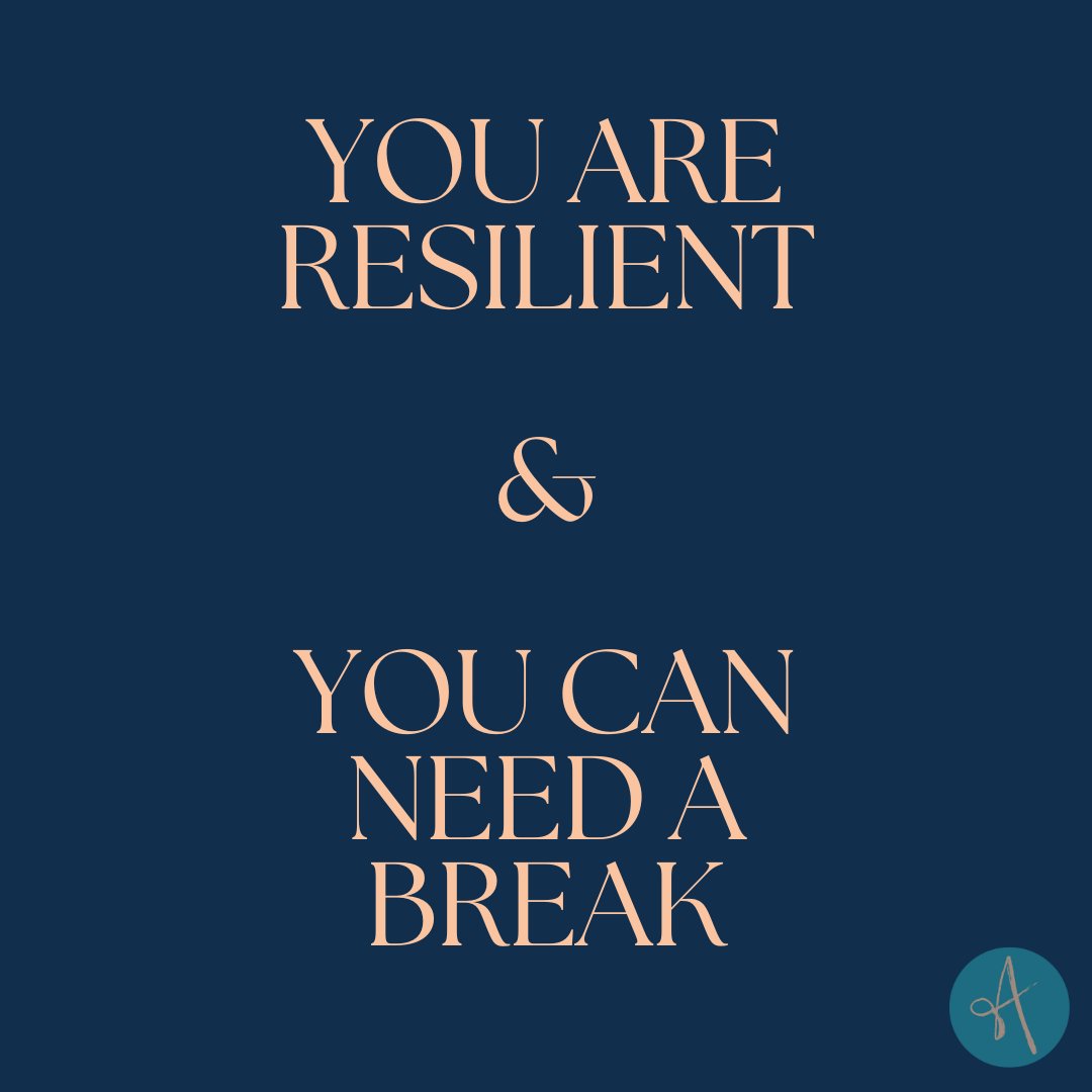 ValeyneGrotrian's tweet photo. Here to remind you that 2 things can be equally true! 

Sometimes our brains trick us into thinking otherwise...
so, in case it's gotten muddy in your mind. 

Nobody has it all together. Everybody needs a break sometimes. 
Rest doesn't make you weak. It makes you whole. ❤️ https://t.co/mtYQoiG5oW