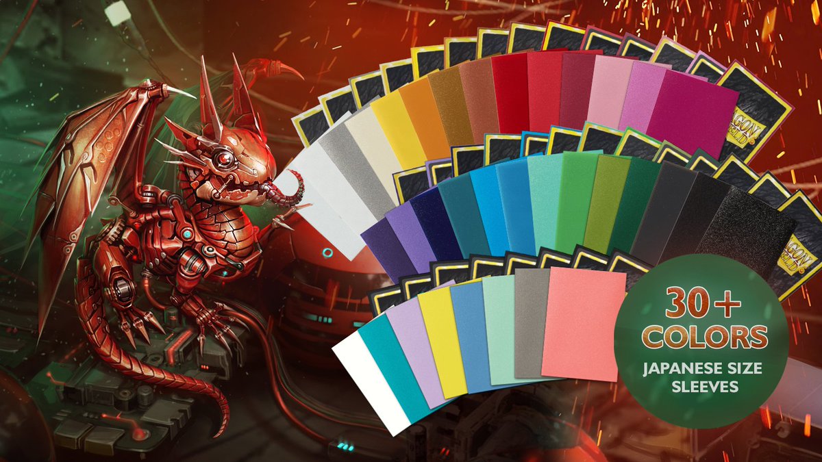 DragonShield_'s tweet image. Did you know that we have over 30 Japanese size colors?

Some sparkle, like our new Ruby and Sapphire, some are Dual, some are perfect for your next deck!

Which are your favorites?

Giveaway 3 packs of your choice. RT to enter

Follow/enable DMs so we can contact you if you win.