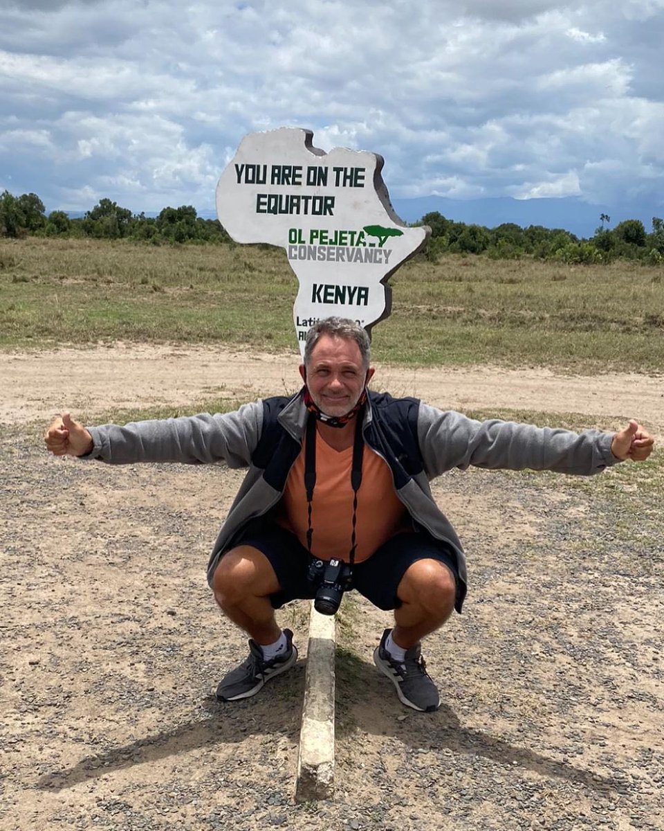 serenahotels's tweet photo. Smack in the midlle of Earth!
The first stop while on a game drive @OlPejeta for all our #serenaSweetwaters guests is the Equator marker. This is where the Southern & Northern hemispheres meet! Which is a big deal stepping on the two parts of the world at the same time! https://t.co/ZJHryPUb85