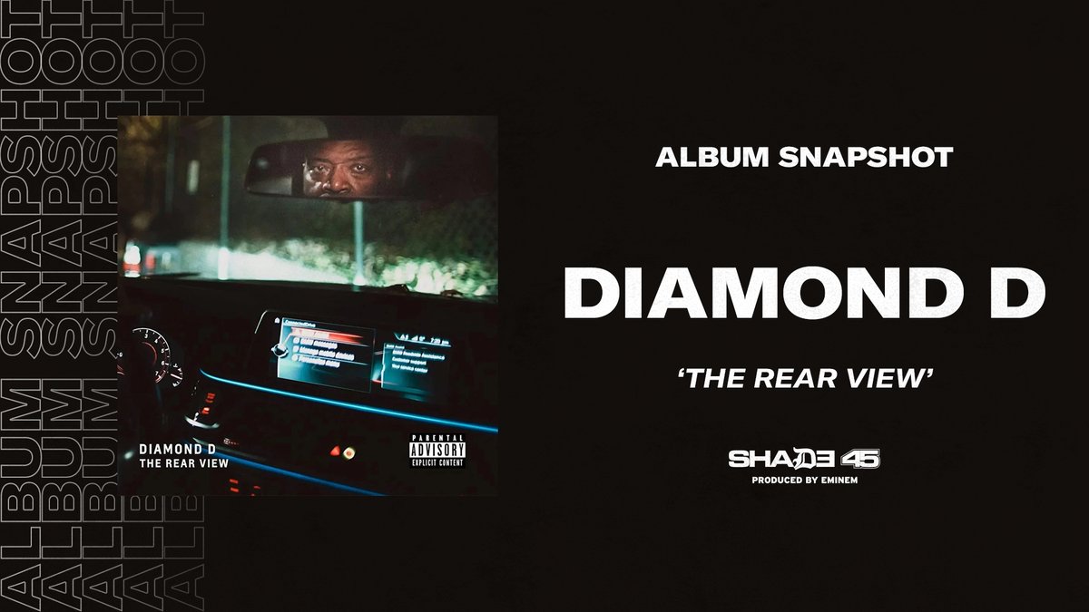 Shade45's tweet photo. Tonight 9pET @GrayRizzy sits down for an #AlbumSnapshot with @diamondditc on new release #TheRearView Listen here: https://t.co/MjdIkL1Ek8 https://t.co/jHjjODoEOa
