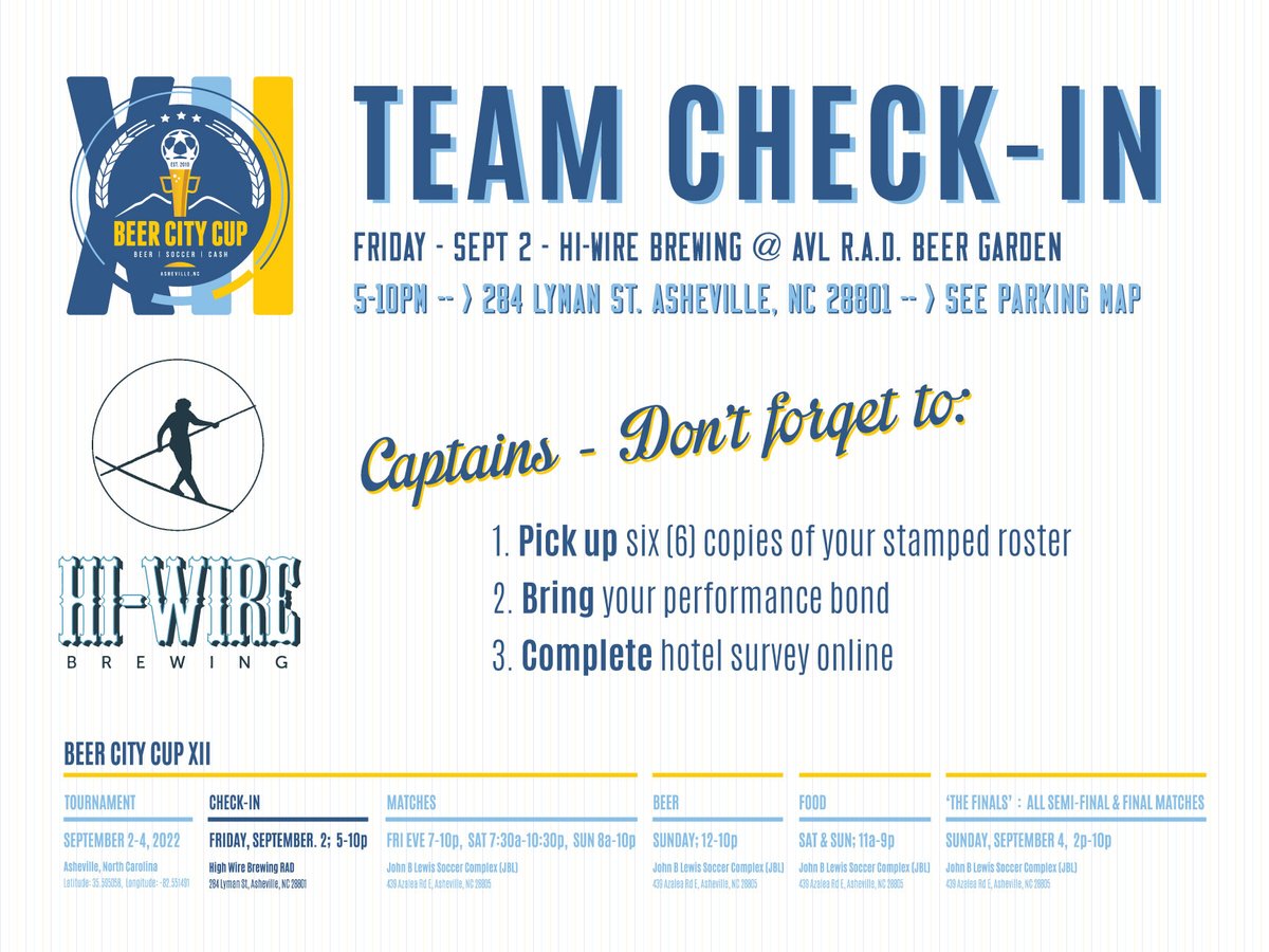 BEER CITY CUP tweet media