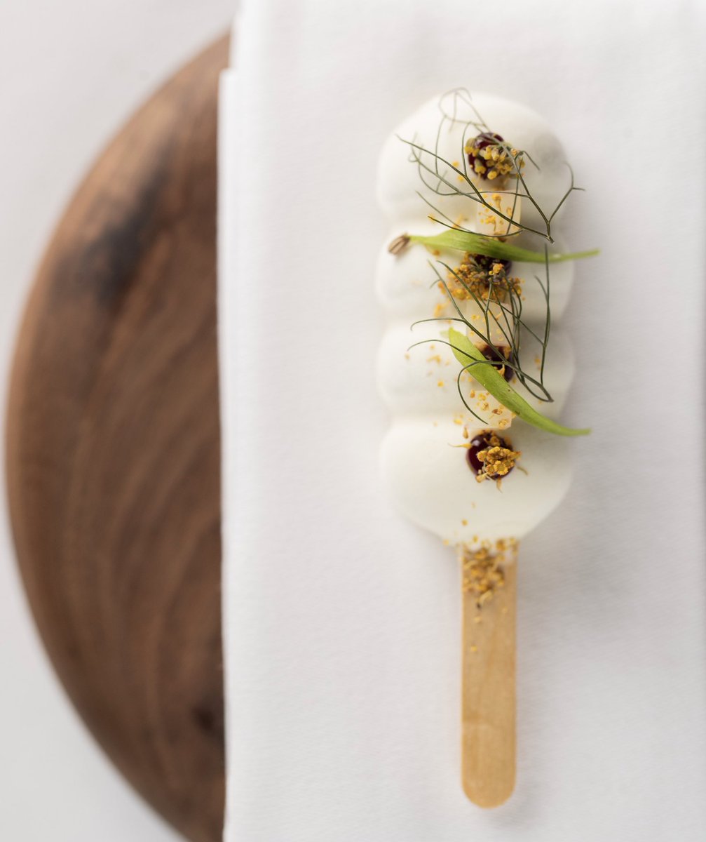 GrantleyHall_'s tweet image. The “perfect fennel magnum” @MichelinGuideUK… available in Shaun Rankin at Grantley Hall #KitchenToTable #Michelin #FineDining