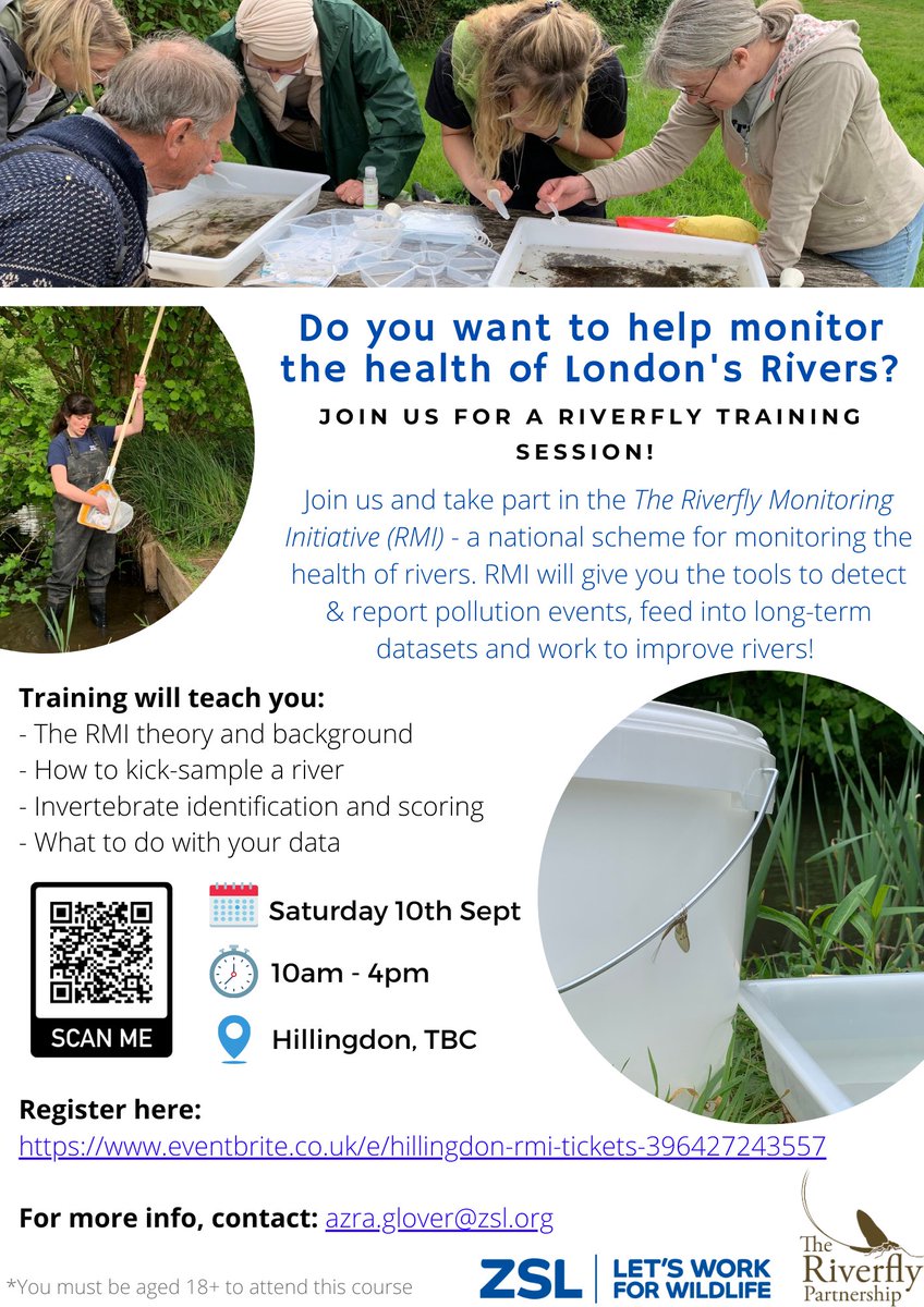 CVP_CraneValley's tweet image. If you live in or near the London Borough of Hillingdon @Hillingdon and would like to volunteer to help monitor the health of the Yeading Brook, check out this great training opportunity. @ZSLMarine @FriendsRivCrane @frogenv @thameswater @LetOutside @habsandheritage