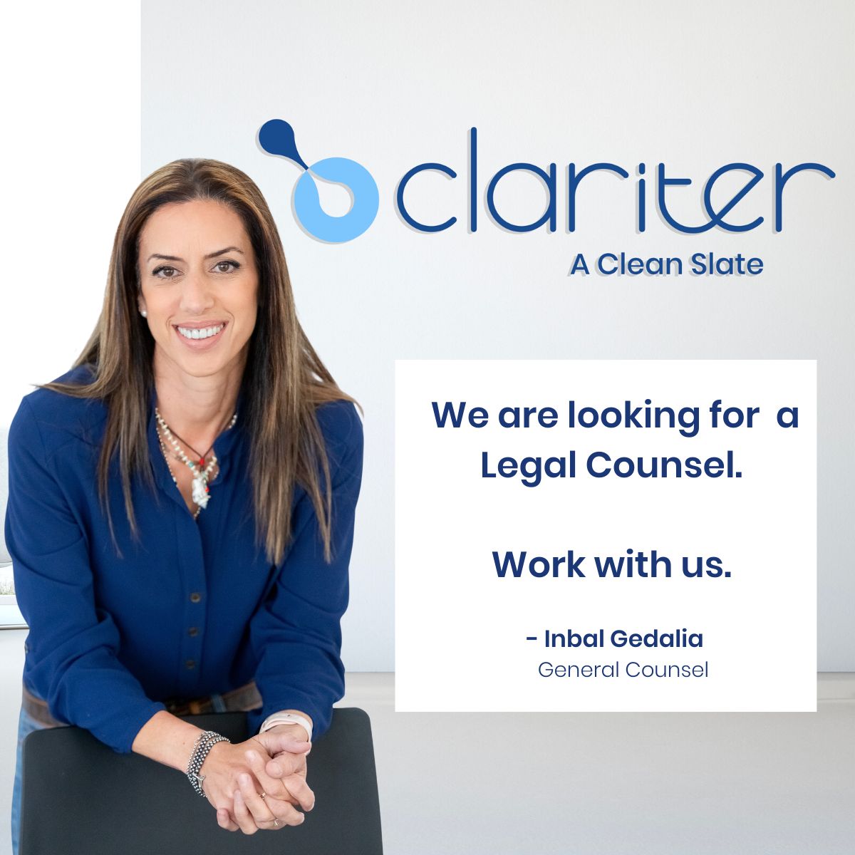 claritergroup's tweet photo. #WeAreHiring

Clariter is growing and developing its global activities. We are looking for a Legal Counsel (Kfar Saba, Israel).

Find all the details here: https://t.co/NFUNqsjQ3v https://t.co/OKXdCSvmpi