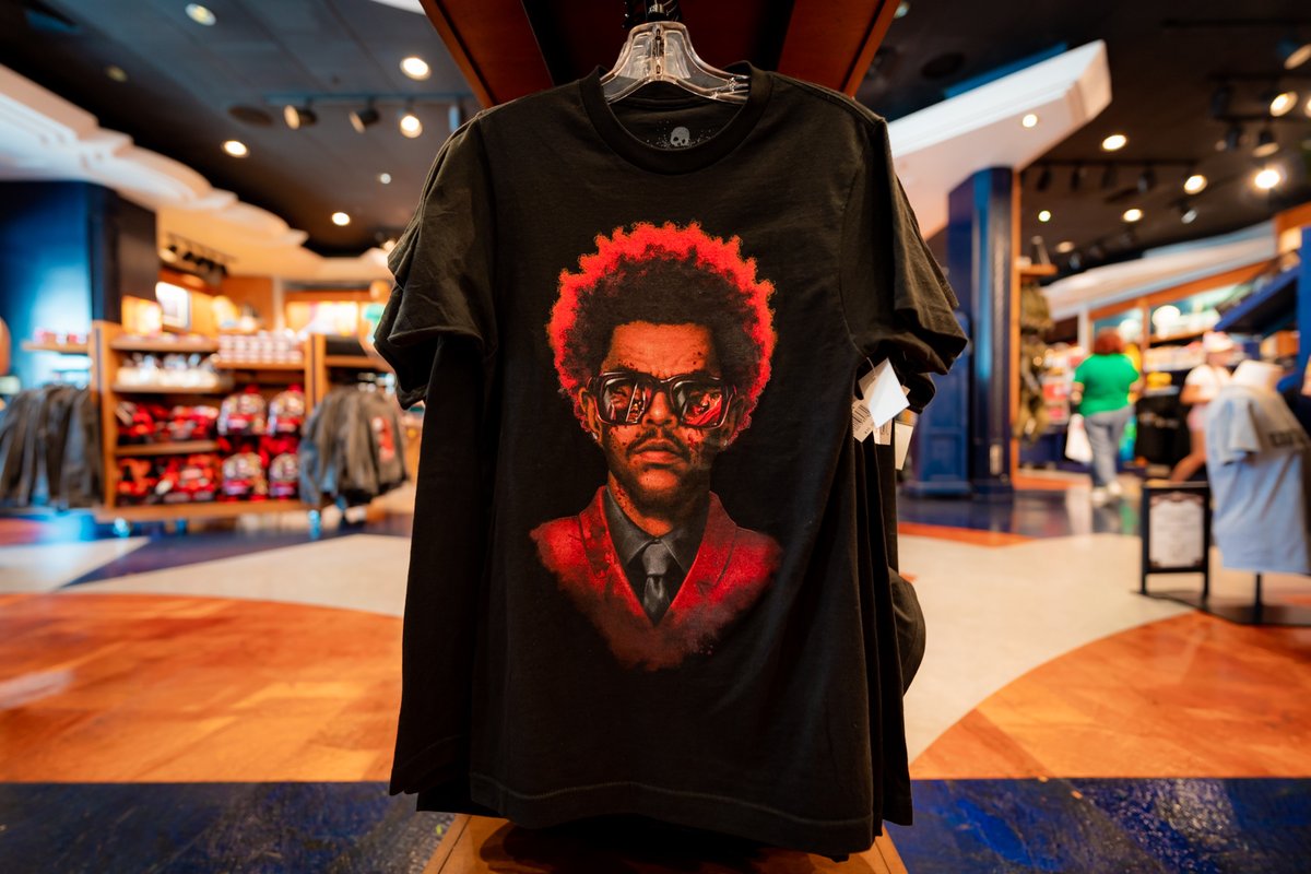 The Weeknd: After Hours Nightmare merchandise is now available at the Universal Studios Store! 🩸 #HHN31