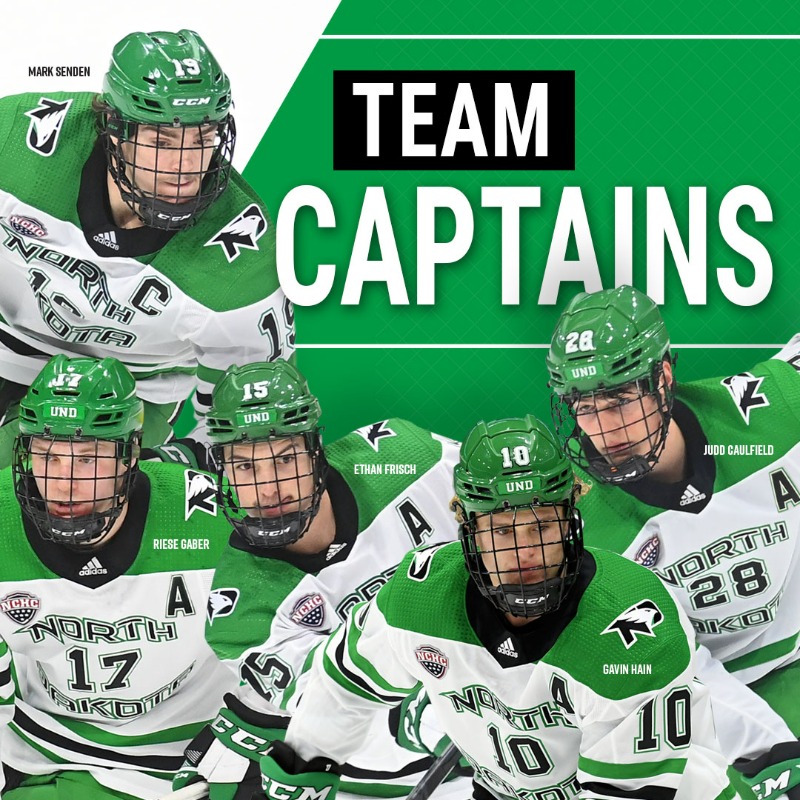 Mark Senden named captain, four selected as assistants