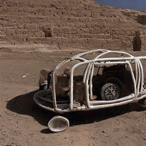 landscape37's tweet image. 『古代エジプトから出土した電気自動車』
#StableDiffusionDemo 
なかなかそれっぽくてよい