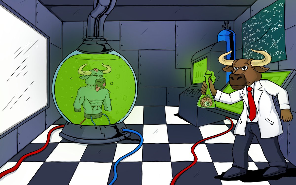 You don't want to mess with this Bull!

Bears are still winning the War, but Zombies are coming!🧟‍♂️🐂

#AdaBullsClub #CardanoNFT #CNFT