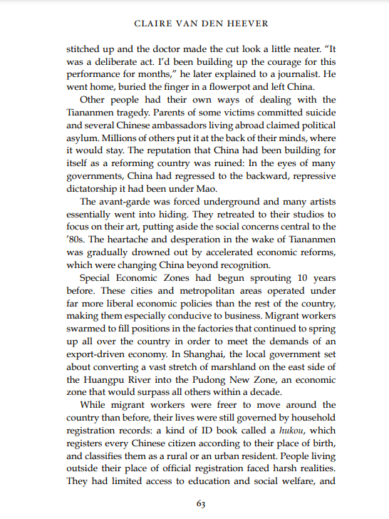 clairevdh's tweet photo. .@ArtistShengQi's My Left Hand series is widely recognised but the chilling tale of how he lost his finger is less known. Chapter 3 of Paint By Numbers: China's Art Factory from Mao to Now tells the story. https://t.co/dAuspPXSAH
https://t.co/UfwGZ5DPEJ https://t.co/nlfennSOnh