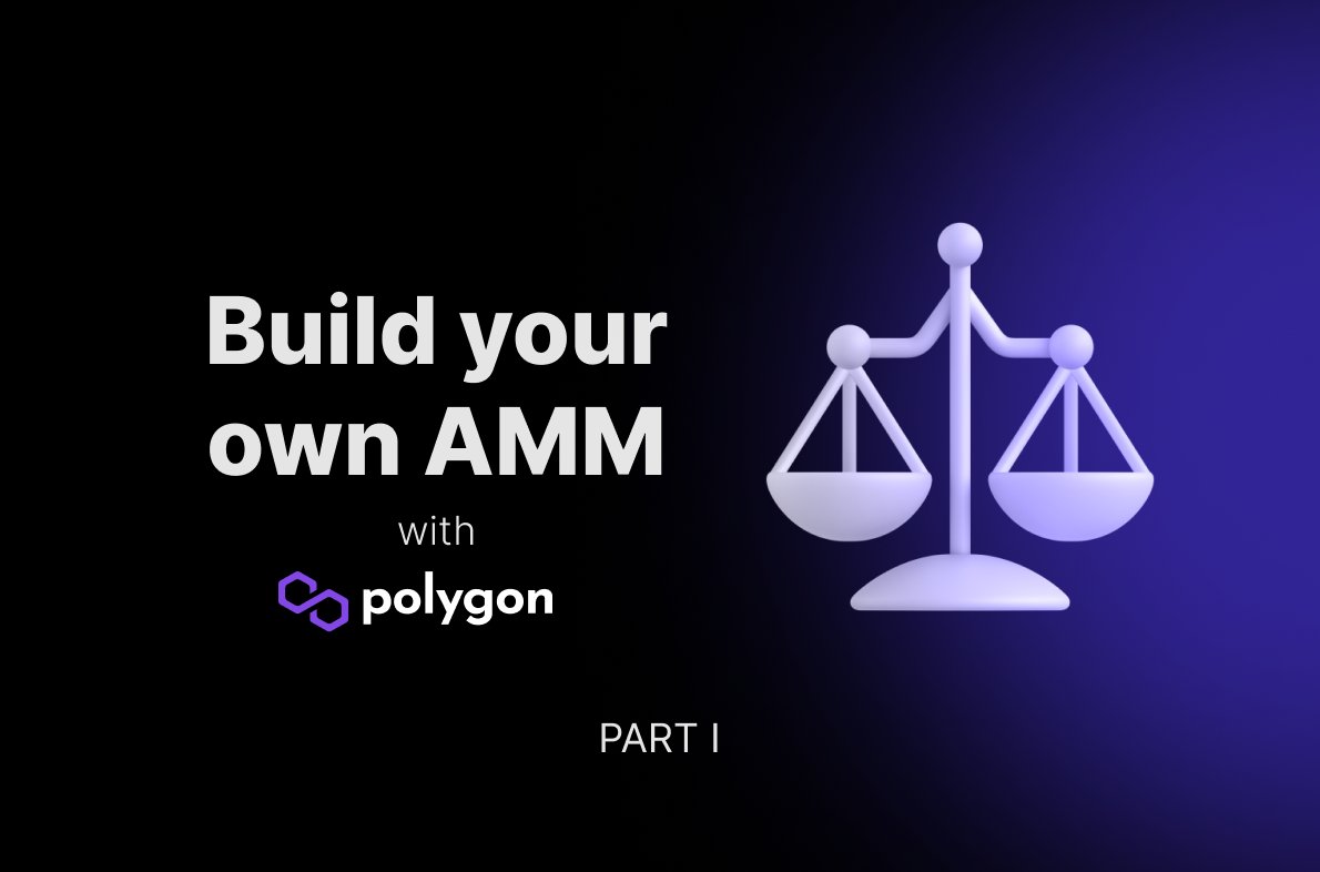 pointer_gg's tweet image. Our newest tutorial drop! 

The first in a two part series leading up to building your own AMM on @0xPolygon 

Come learn about building on the Polygon network from @hot_town! 

pointer.gg/tutorials/poly…