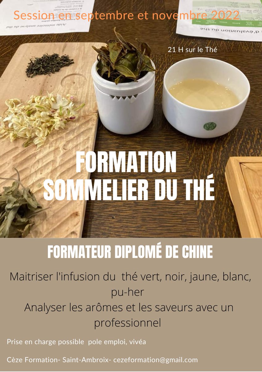 les sessions recommencent sur le #thé