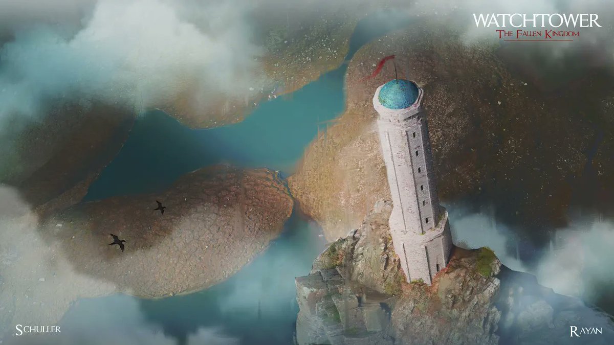 dessinderayan's tweet photo. Watchtower the fallen kingdom - concept art
#drawing #digitalart #digitalpainting #digitaldrawing #dessin #jeuxvideo #art #artstation #conceptart #colors #photoshop #landscape https://t.co/aWJUAemeb2
