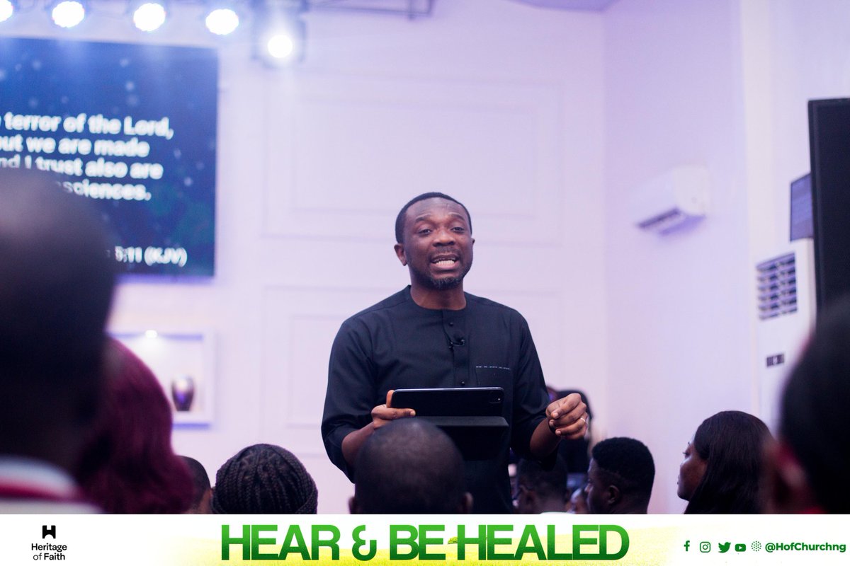 HoFChurchNG's tweet photo. DAD concluded the Faith and Healing Series Yesterday in Service
What have you learnt concerning healing so far?
Share with us😄
#WhatILearnt #HoFMidweekService #FaithAndHealing #StrongerBelievers #HoFChurchNG https://t.co/mGd82Hp77d