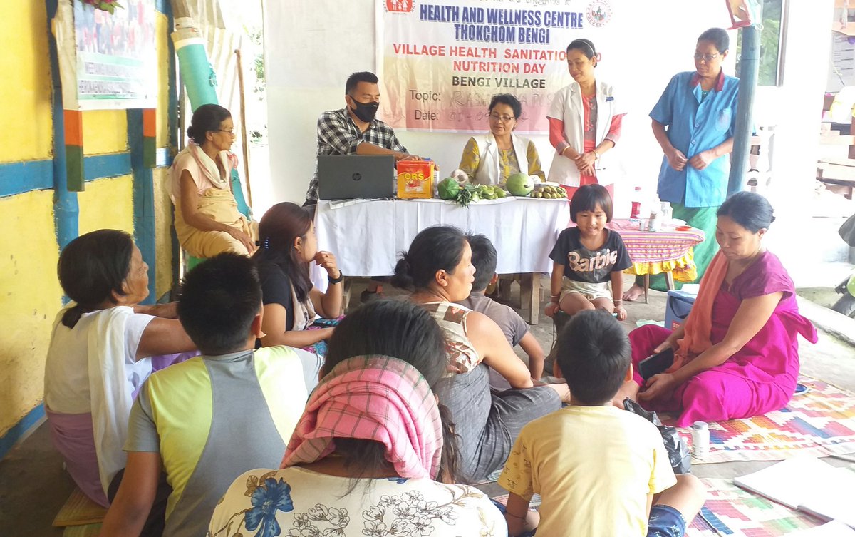 anm_fhw's tweet photo. Launching of RASHTRIYA POSHAAN MAAH-2022
Theme : VHSND
Venue : HWC  THOKCHOM BENGI 
Date : 1st September 2022 https://t.co/j3Jyit4n0B