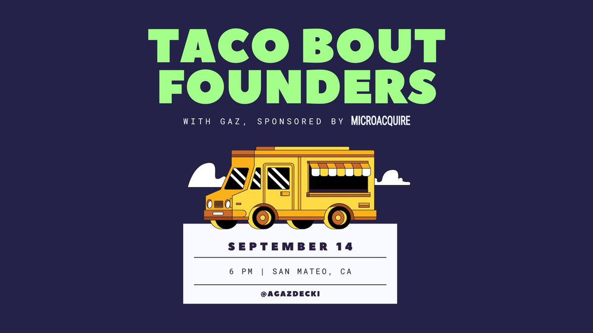 agazdecki's tweet photo. Already up to 50+ founders with some awesome startups so safe to say we'll be at maximum capacity.

Few quick shout outs...

- @hellolitebox
- @upflowy
- @squiglit
- @nicklco 
- @Lodago_ 
- @Recrooitcom
- @artcompiler 
- @beretailaware

Will try to give a shout out to all coming! https://t.co/BS85ZBZs78