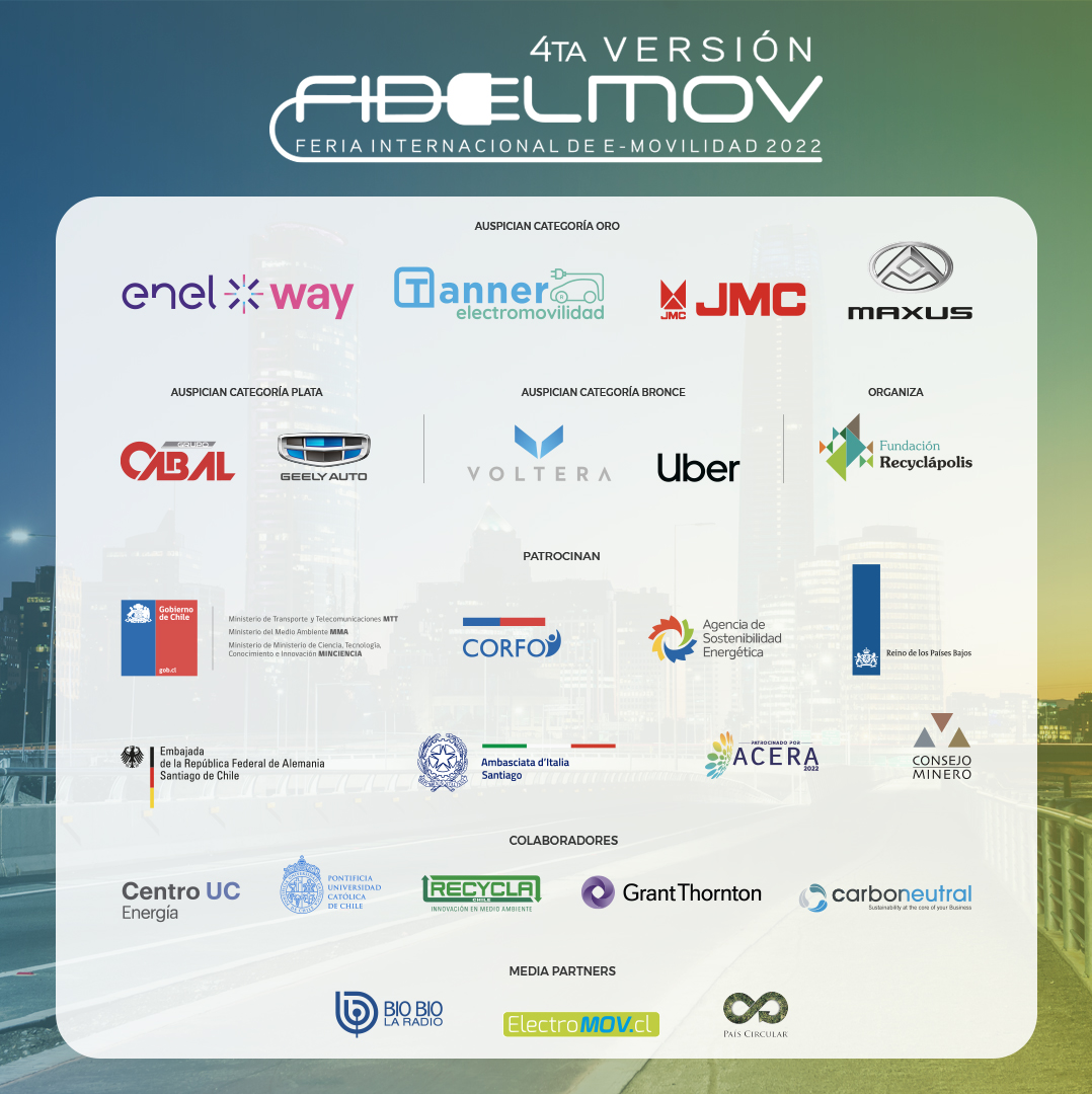 Lo que se nos viene ahora, este 8 y 9 de septiembre nos vemos en la 4ta edición de la Feria Internacional de E-Movilidad 2022.

Los invitamos a participar y ser parte de este fenomenal evento, junto a sus diversos panelistas, auspiciadores y participantes! ⚡️🛵