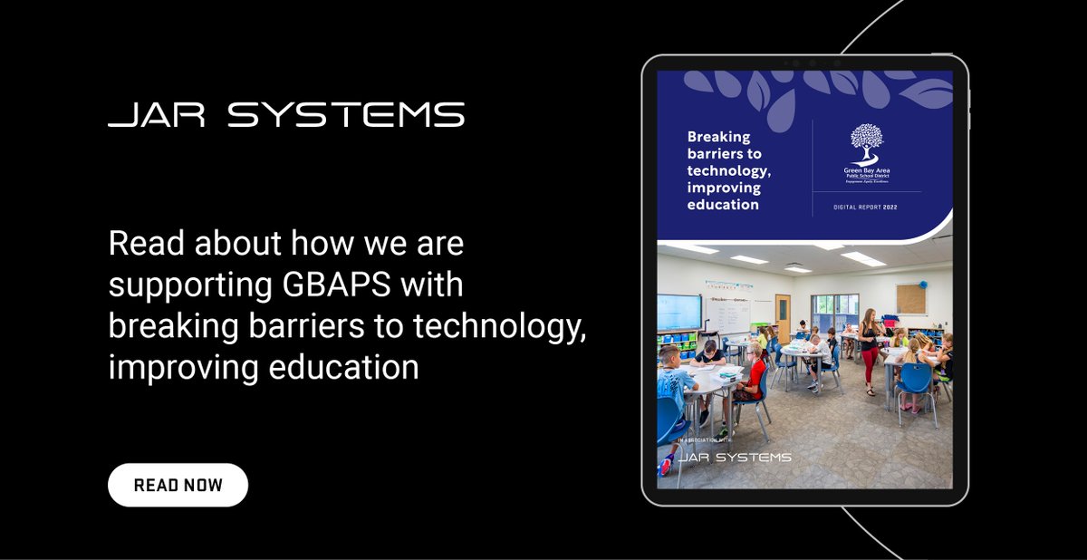JARCarts's tweet image. See our Partner Collaboration article with the Green Bay Area Public School District that was featured in this month’s Technology Magazine that discusses transforming organizational structures through groundbreaking technology. 
hubs.ly/Q01lmTrC0
#EdTech #TechnologyMagazine