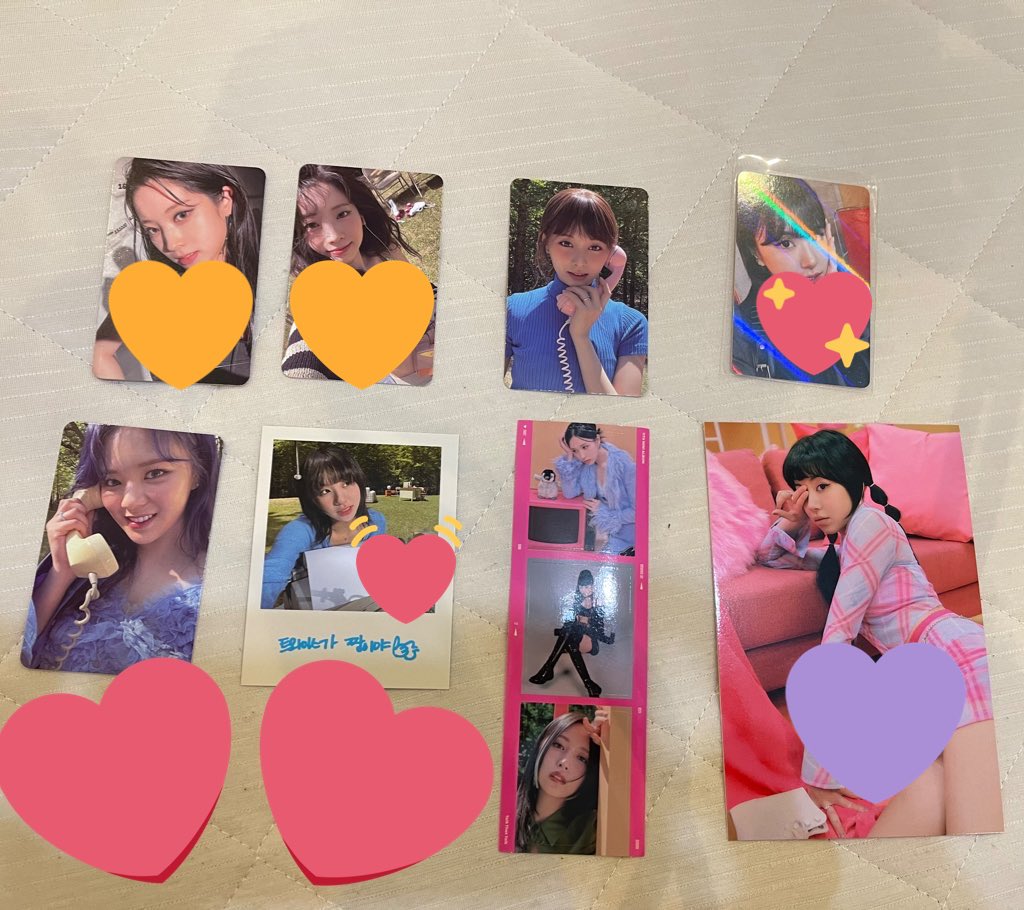D0513_'s tweet photo. @Panmimichan33 お返事ありがとうございます！！
同じ♡マーク事で全て交換可能でしょうか？？ https://t.co/Vb86PizHZa