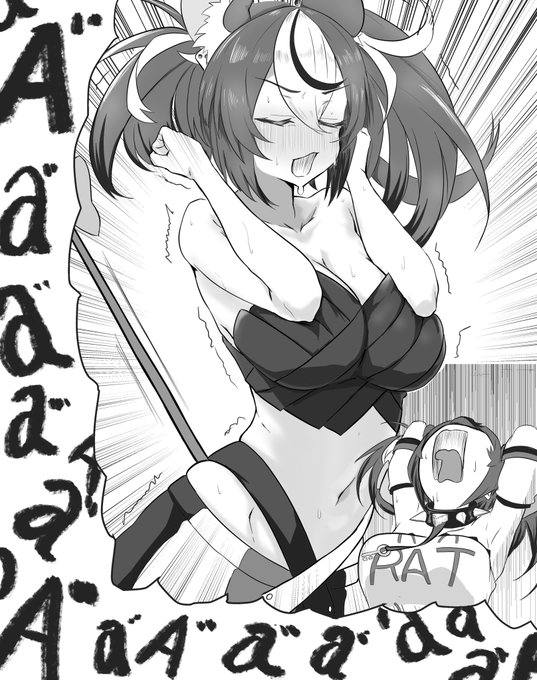 両肘OMG!!#illustrayBAE #ベーアート #ホロライブEN 