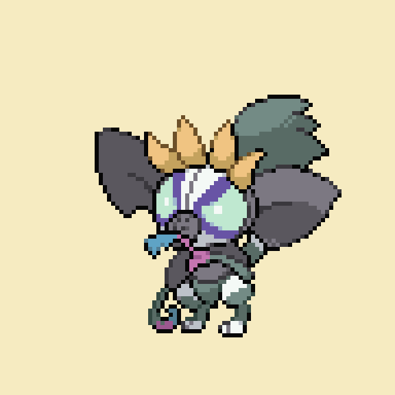 タギングル#Pokemon #pixelart #Grafaiai #ドット絵 