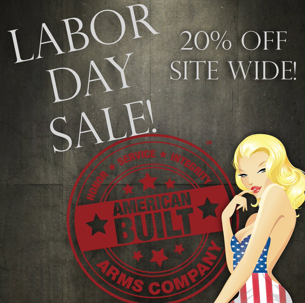 Labor Day Sale is on NOW through Monday 9/5 @ midnight! Head over to abarms.com and check it out!
#usa #instock #laborday #sale