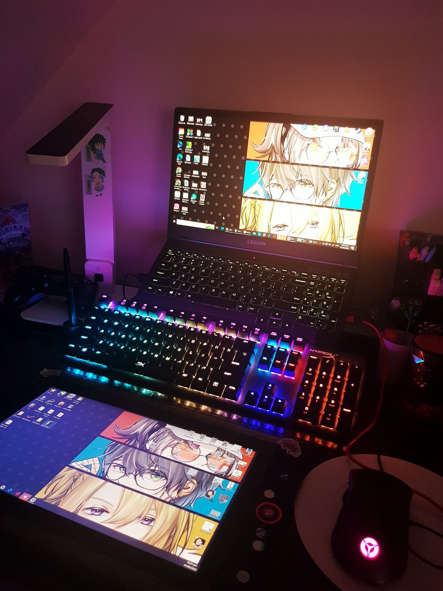 Danmaede_Art's tweet photo. the clean side 🧹 
Basically this is my setup when I draw ✌
#FoxSetup https://t.co/cjPqeMmy8j