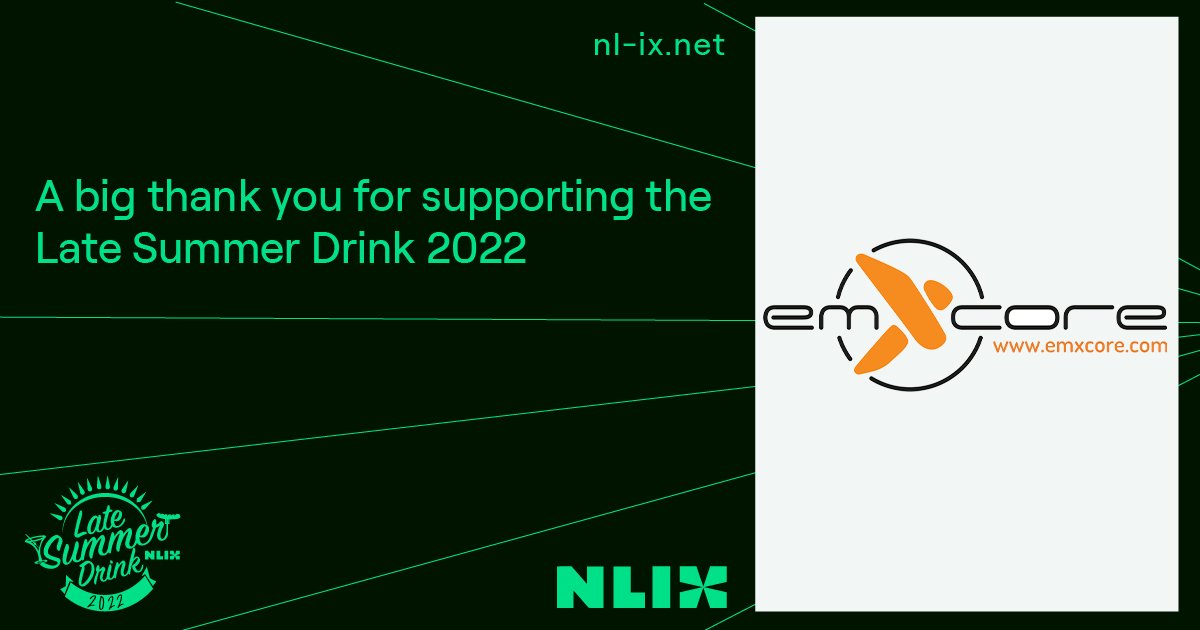 nl_ix's tweet photo. One more week to go before we meet each other again at the beach of Scheveningen. Go to the link below to see who will be there at this year's Late Summer Drink!
https://t.co/nrfCHIp1uI
#nlix #emxcore #cloud #datacenter #network #interconnection #peering #routing #iptransit https://t.co/lJCHfuurqU