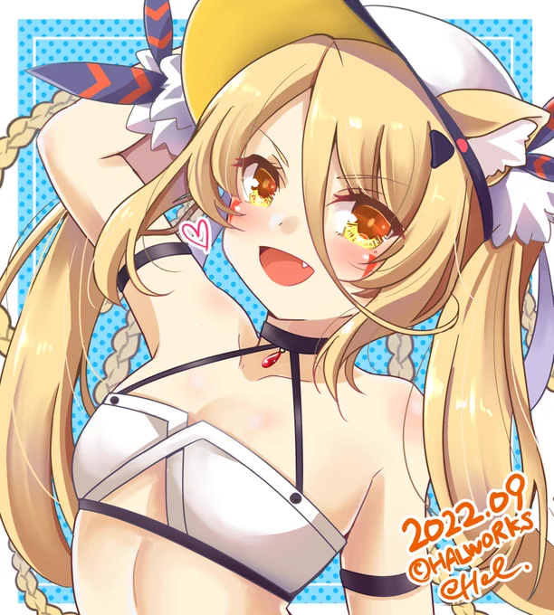 真夏の覇者レオーネ🌻
複製色紙になる予定です…!
#アイギスお絵かき 