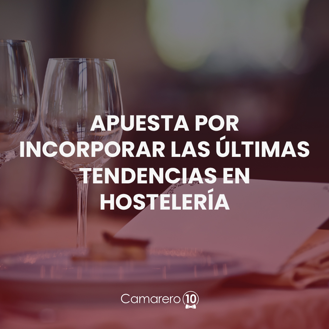 ¿Necesitas mejorar tu negocio? Apuesta por incorporar las últimas tendencias en hostelería
.
Camarero10 se ha convertido en una de los mejores opciones del mercado dentro del sector para conseguir optimizar al máximo tu negocio
.
Camarero10 | Hacemos crecer tu negocio