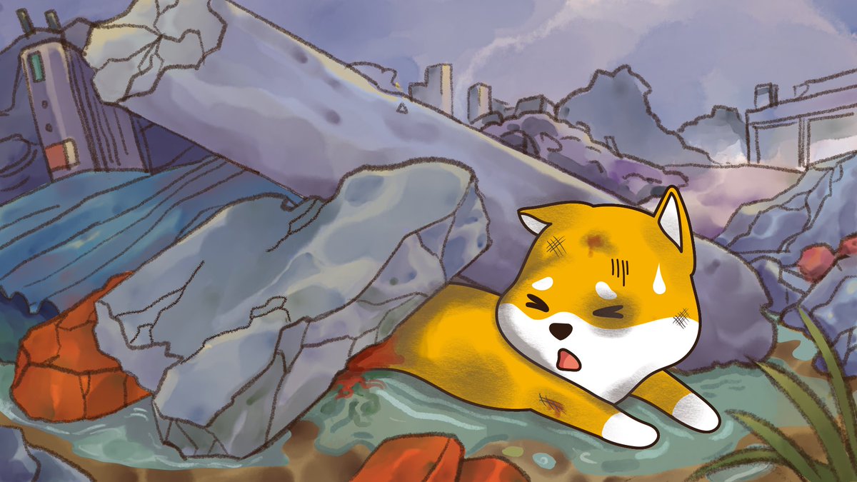 owangenft's tweet photo. Yuki was living a very happy life with her human parents before the Tsunami 🌊 

When Toshiro found her, Yuki was stuck under the debris. To save her life, they had to amputate one of her legs. So Toshiro adopted her and made her a robotic leg that would allow her to run again. https://t.co/hKY6Gp2Wxf