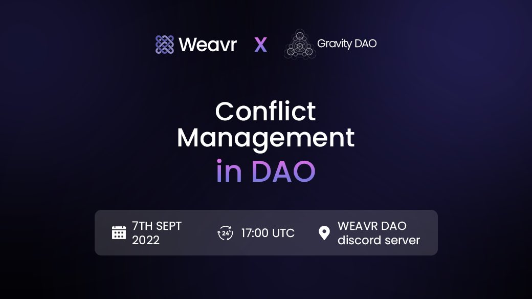 driftnomics's tweet photo. Another interesting session not to be missed. RSVP the date and join the forthcoming event with @WeavrDAO and @GravityDAO 
#letstalkweavr #realestate #web3 https://t.co/e3SYvaBRms