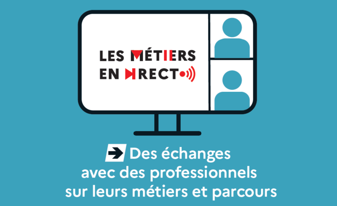 OnisepNice's tweet photo. "Les métiers en direct": série de rencontres en visio qui permettent aux élèves de la 5e à la tle d’entrer dans une entreprise et de découvrir les parcours de professionnels.
Tout savoir : https://t.co/NoIgYM6eVj
Les dates en octobre: https://t.co/VSvwEnOGUw https://t.co/LxsX3qauxl