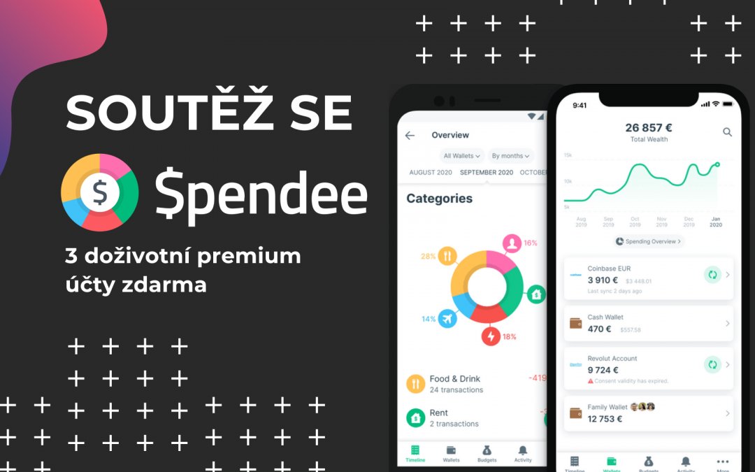 Fintree_cz's tweet photo. SOUTĚŽ o 3 doživotní předplatné aplikace Spendee v hodnotě 7500 Kč! 🤩 Spendee je aplikace, díky které dostanete osobní finance pod kontrolu - rozpočty, úspory, útraty a další. Všechno přehledně v jedné appce! 😁
https://t.co/QdRW5vXPpp
#budgeting #fintech #spendee https://t.co/Zm4sxScBux